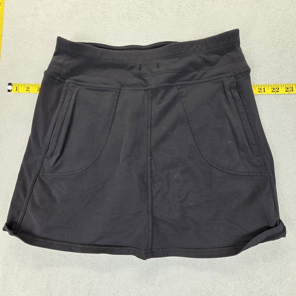 Kuhl Skort Womens Small Black Knit Lined Harmony Skort Raven Hiking‎
